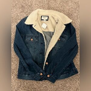 Sherpa Jean jacket
